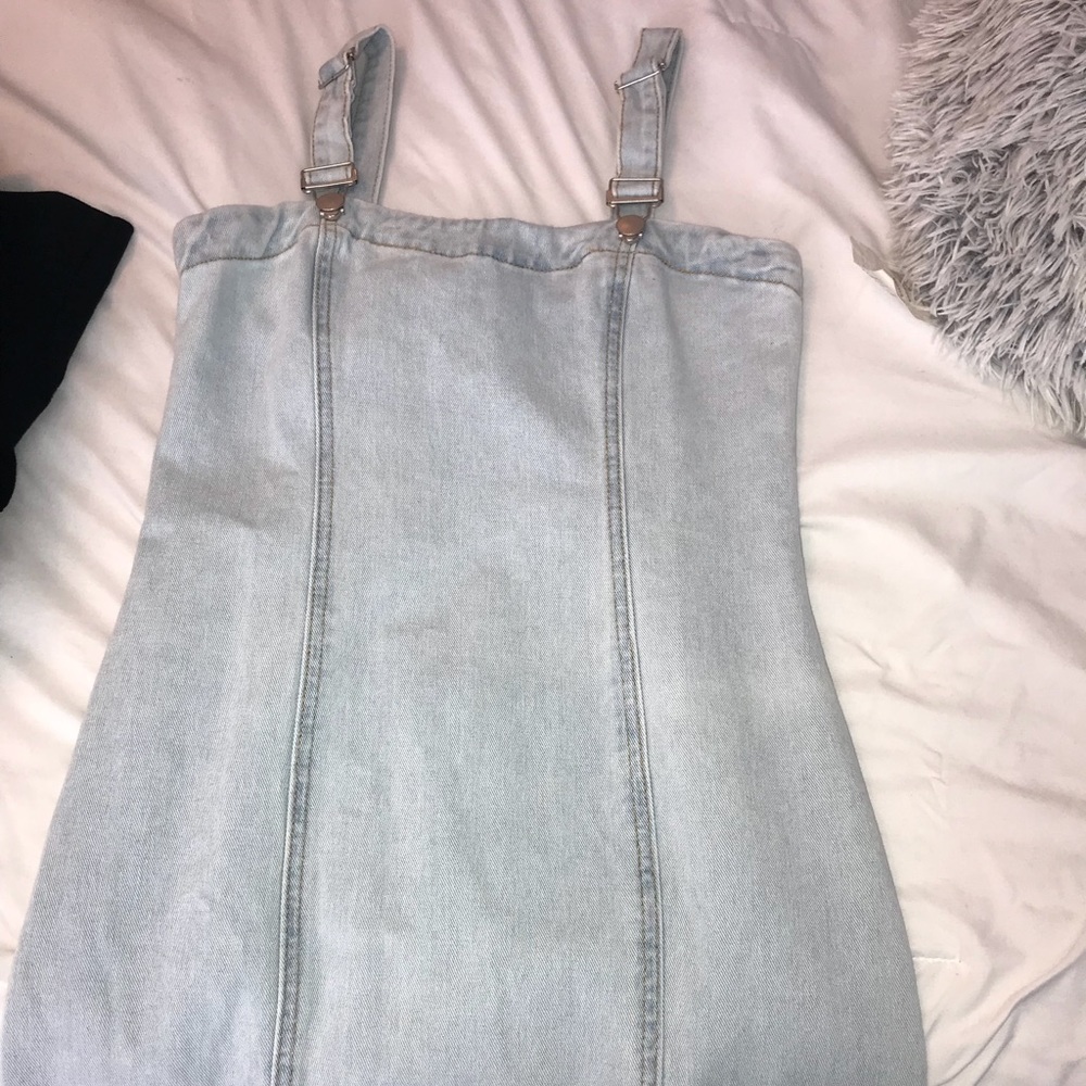 Mini jeans dress